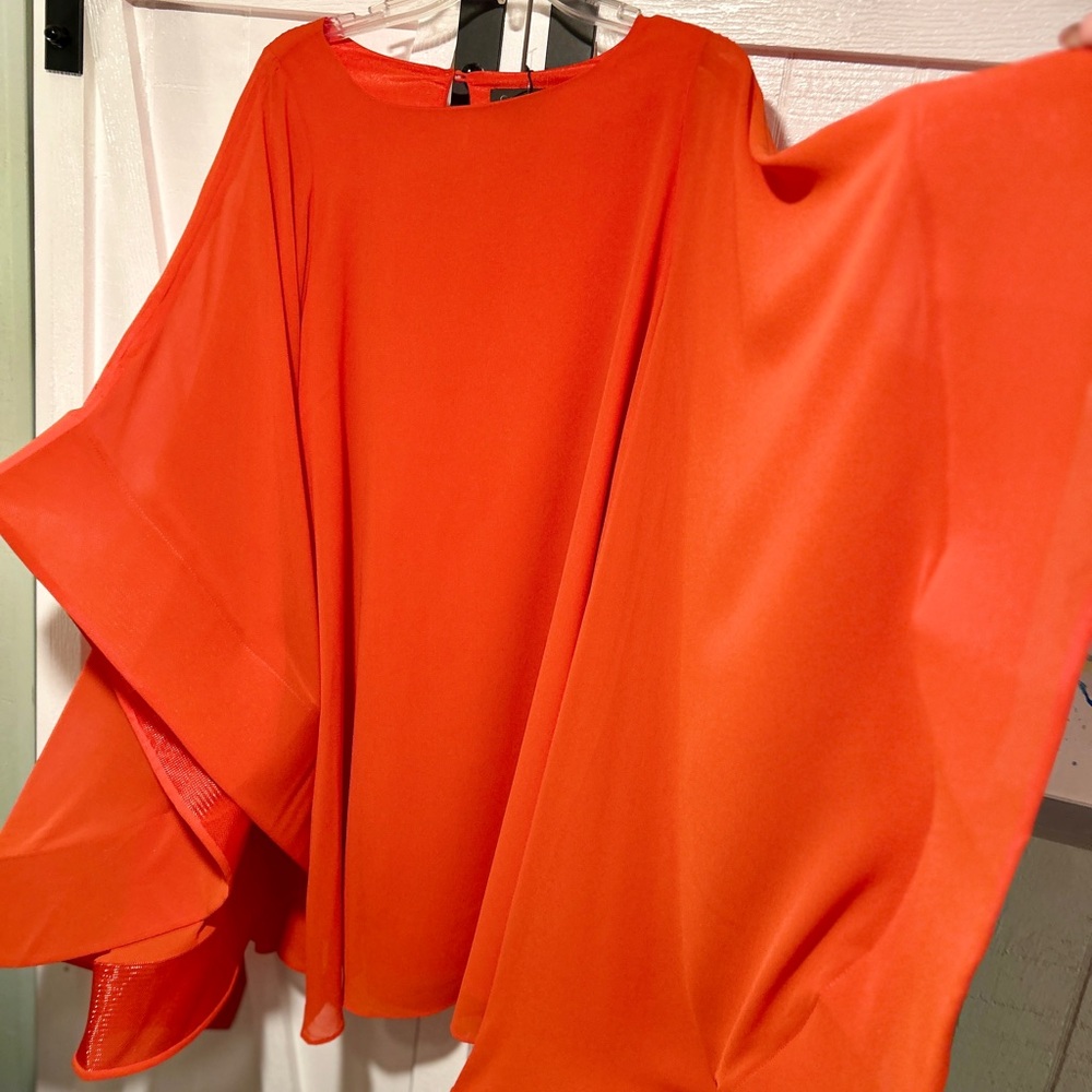 Gracia NWT Fabulous Orange Mini Dress - Picture 5 of 13